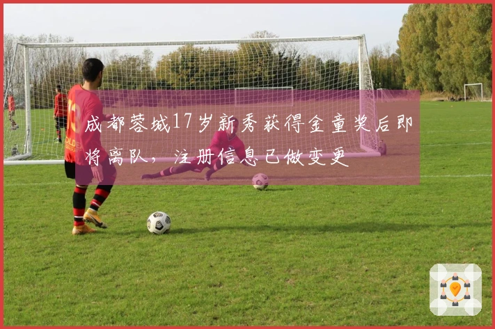 成都蓉城17岁新秀获得金童奖后即将离队，注册信息已做变更